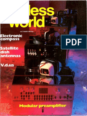 Wireless World 1982 10, PDF, Amplifier