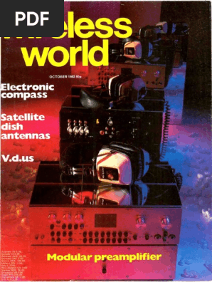Wireless World 1982 10 | PDF | Amplifier | Computer Engineering