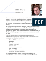 Jaime Gilinski Cabal - Gerente Gereral - Paula Aguirre