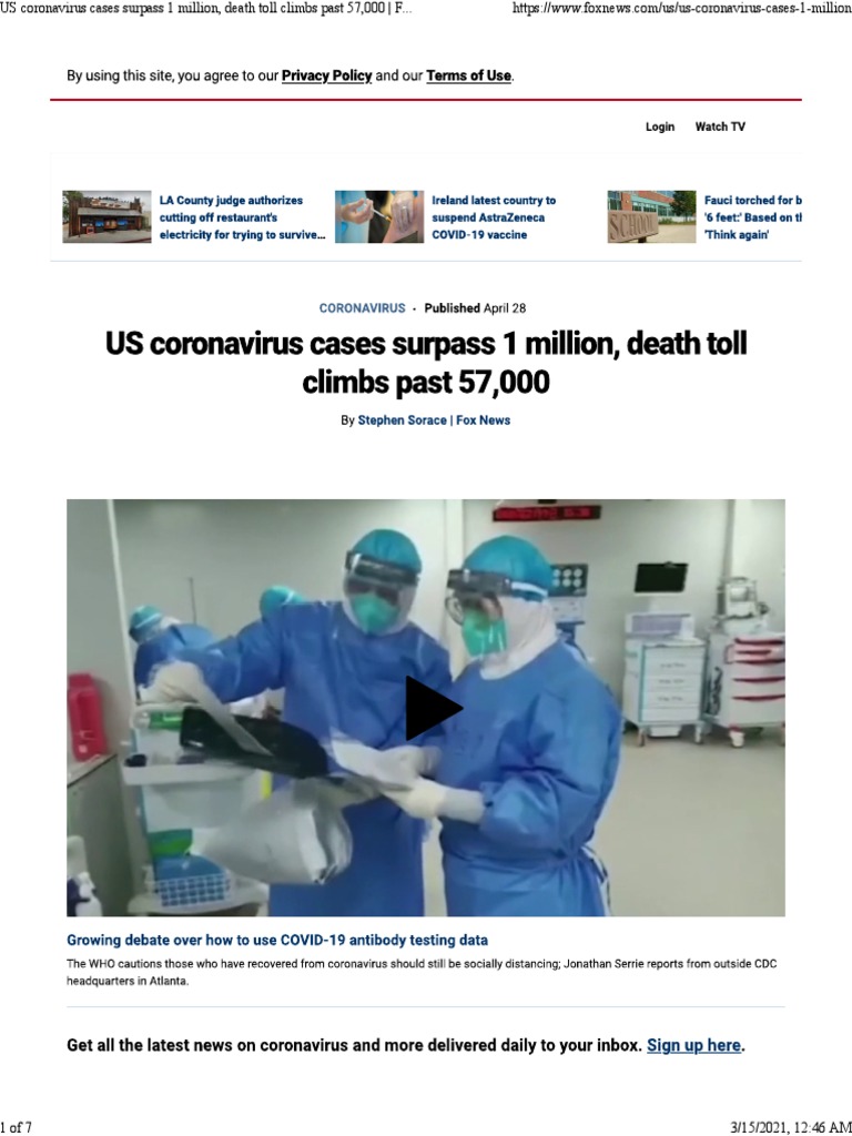 Fox News Article Pair F | PDF