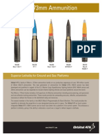 30mm X 173mm Ammunition: Superior Lethality For Ground and Sea Platforms