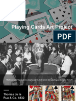 Playing Cards Art Project