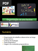BG 1 - Organização do ano lectivo