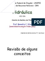 HID006 - Revisão de Mecânica dos fluidos