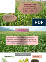 Implementation of Organic Fertilizer of Humus and Chemical Fertilizer Fructifol in The Effectiveness of Growth of The Fodder Maize (Zea Mayz)