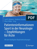 Carl D. Reimers, Andreas Straube, Klaus Völker - Patienteninformationen Sport in Der Neurologie - Empfehlungen Für Ärzte-Springer Berlin Heidelberg (2018)