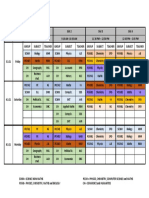 Time Table of Class 11 (Part 3)