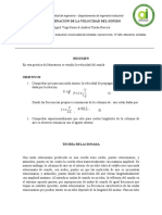 Informe 9 - Velocidad Del Sonido - Miguel Vega y Andrea Tuiran