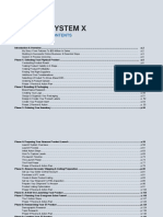 SystemX Contents