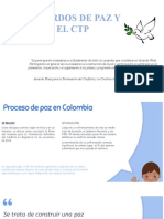 CTP - Tema 12 - Los Acuerdos de Paz y El Consejo Territorial de Planeacion (CTP)