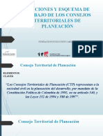 CTP - Tema 5 - Esquema de Trabajo y Funciones de Los Consejos Territoriales de Planeacion (CTP) Parte 2TP Parte 2