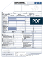 Formulario 210 2021