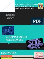 Neumococo Mycobacterium y Salmonella