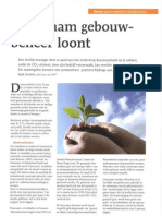 Duurzaam Gebouwbeheer Loont - Facto Oktober 2008