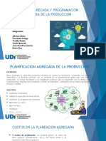 Planificacion Agregada y Programacion Maestra de La Produccion