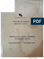 Practicas de Quimica Orgánica en Pequeña Escala