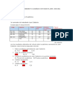 Reglamento de Rendimiento Académico Estudiantil