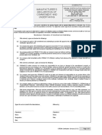 f10 - Manufacturer's Declaration of Commitment and Undertaking - Oem (Issue 2 Rev.2)