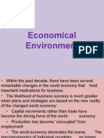 Economical Environment