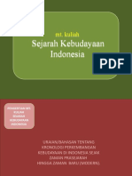 Sejarah Kebudayaan Indonesia (Prof. Anis)