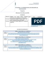 Estructura y Links de Conexión IX Encuentro Institucional - 2021