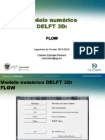 Modelo Numérico- Delft3D-FLOW