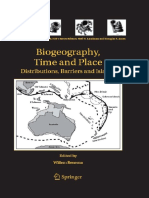 Renema 2007 (Biogeography, Time and Place. Distribution, Barriers and Islands)
