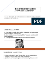 Análisis e interpretación del cuento Casa Tomada de Cortázar