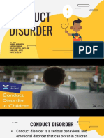 Conduct Disorder: Ahmad, Nurhadda Cadenas, Miche Delos Santos, Mary Ann Pabillore, Jocel Papa, Develyn