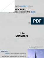 Module 1.1 - Introduction To RCD