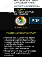 Part 10 - Serikat Karyawan Dan Manajemen