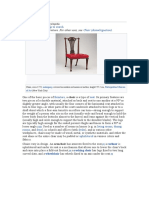 Chair: This Article Is About Furniture. For Other Uses, See
