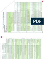 Lista de Cotejo Entrada