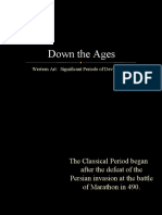 Down The Ages: Western Art: Significant Periods of Development