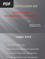 Presentation On MANAGING DIVERSITY