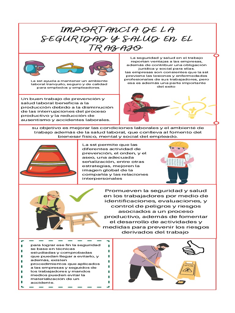 Importancia de La Seguridad y Salud en El Trabajo | PDF | Seguridad y ...