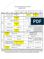 Class Routine - Civil II/II: Effective From 2077 Bhadra 01