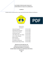 OBSERVASI TEMPAT PENGOLAHAN MAKANAN - Penyimpanan Makanan Jadi (Kelompok 4)