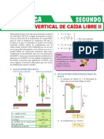 Ecuaciones de la caída libre