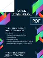 ASPEK PEMASARAN Studi Kelayakan Bisnis