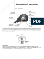 Qué Es El Sensor de Detonación o Knock Sensor y Cómo Funciona