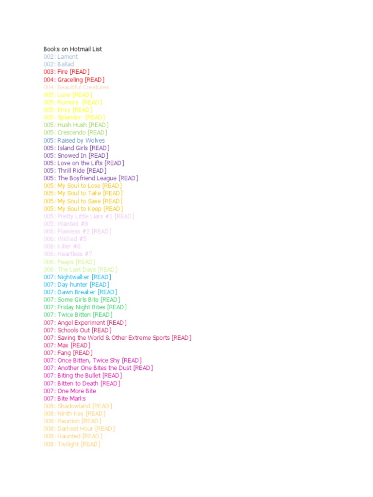 Book List | PDF