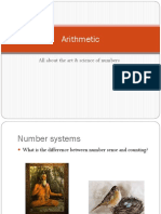 Arithmetic: All About The Art & Science of Numbers