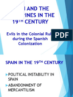 Spain and The Philippines in The 19 Century: Evils in The Colonial Rule During The Spanish Colonization