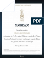 Certificado PUC RS