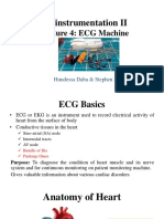 Bioinstrumentation II: Lecture 4: ECG Machine