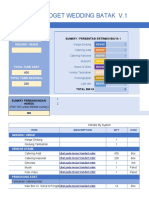 Aplikasi Budget Wedding Adat Batak