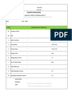 Concrete Pour Schedule