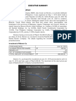 Executive Summary: Manila Electric Company