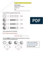 Equivalent & Simplifying Fraction